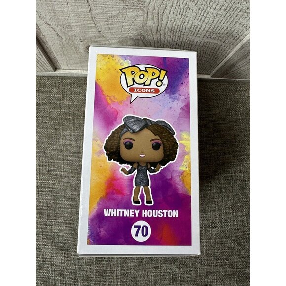 Funko Pop! #70 Whitney Houston Vinyl Action Figure Target Exclusive Diamond - Picture 2 of 5